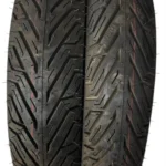 لاستیک موتور سیکلت سایز 10-350 یزد تایر تیوپلس